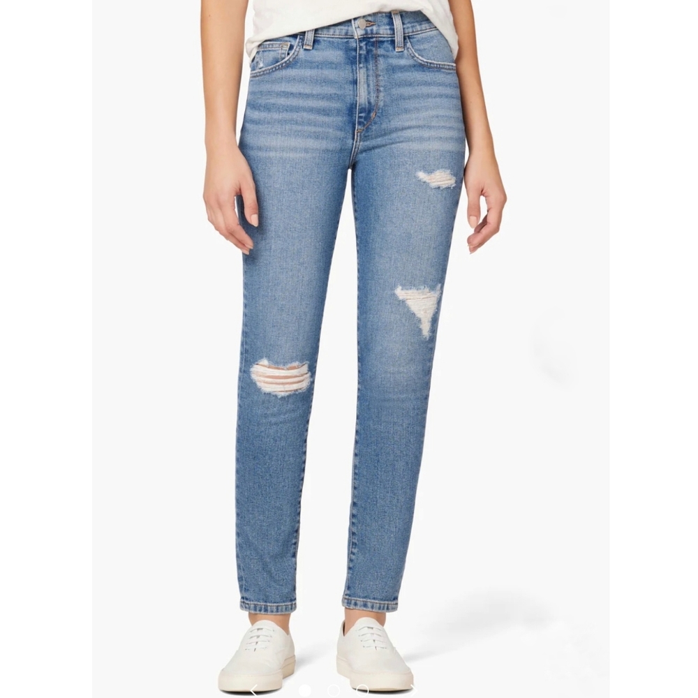 Joe's High Rise Straight Ankle Jeans Size 30